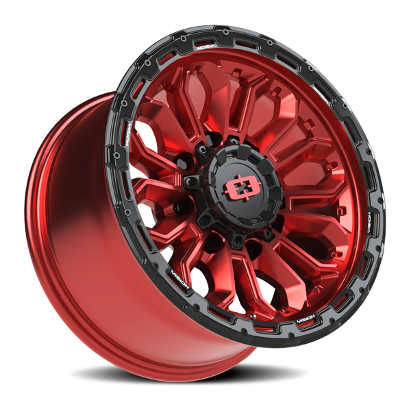 Vision Wheel 8x6.5 Gloss Black Korupt Automotive Wheel Rim