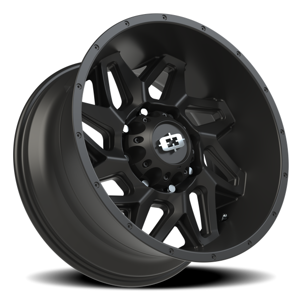 Vision Wheel 8-165.1 SB VIS SPYDER Satin Black Wheel