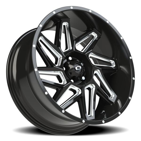 Vision Wheel 5-127 GBMS Spyder – 5x127mm Gloss Black Machined Wheel