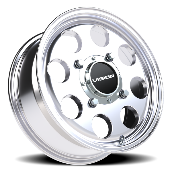Vision Wheel 4-156 Polished Midway Rim