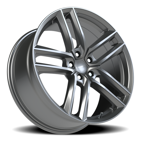 Vision 5x112mm Satin Gunmetal CLUTCH Wheel