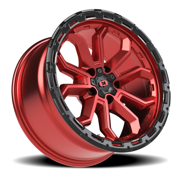 Vision Wheel 5-Lug Gloss Black Korupt Automotive Wheel Rim