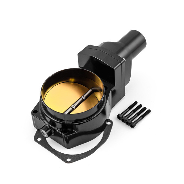 Speedmaster 102mm Fly By Wire LS2 4 Bolt High Flow Throttle Body Black PCE138.1012.01