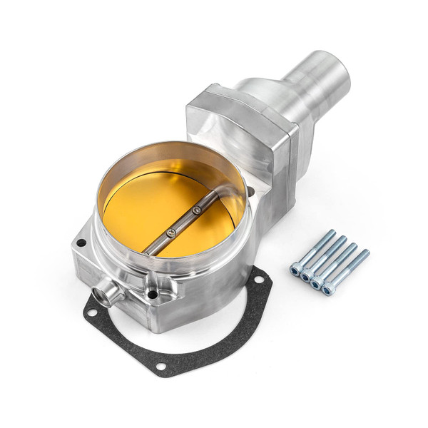 Speedmaster 102mm Fly By Wire LS2 4 Bolt High Flow Throttle Body Natural PCE138.1012.02