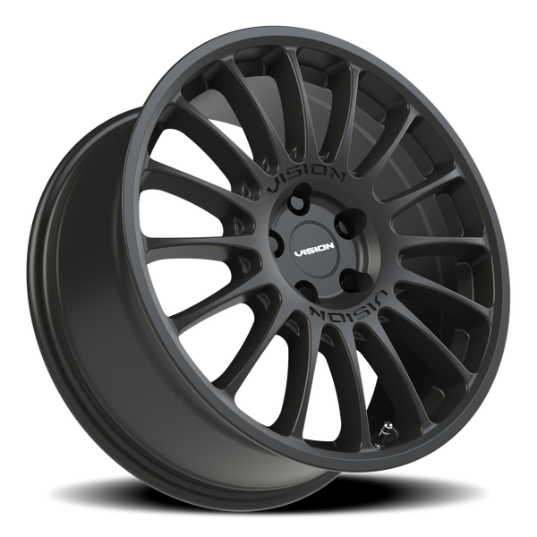 Vision Wheel 5-112 SB Monaco Satin Black Automotive Wheel