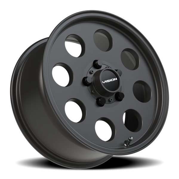 Vision Wheel Midway 5x114.3mm Satin Black Automotive Wheel