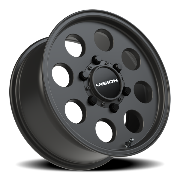 Vision Midway 6x139.7mm Satin Black Wheel