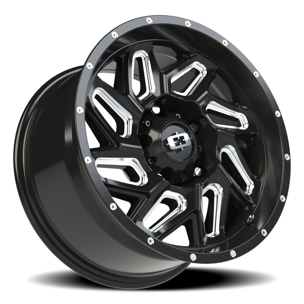 Vision Wheel 5-139.7 GBMS Spyder Gloss Black Machined