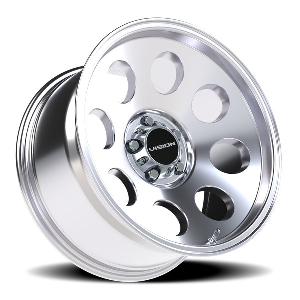 Vision Wheel 5x4.5 Polished Midway Wheel