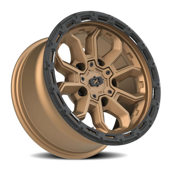 Vision Wheel 5x4.5" Satin Black KORUPT Automotive Wheel Rim