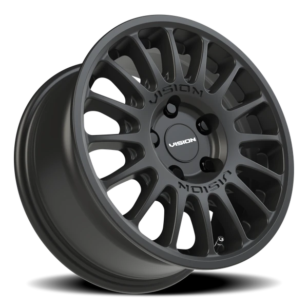 Vision Wheel 5-114.3 SB Monaco Satin Black Automotive Wheel