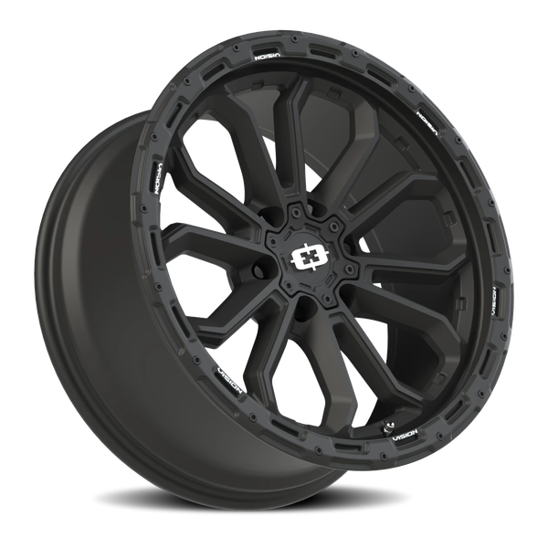 Vision Wheel 6-5.5 SB Korupt 6-Lug Satin Black Wheel