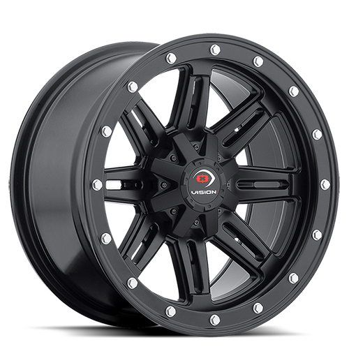 Vision Wheel 4-136 MB VIS FIVE FIFTY Matte Black Wheel