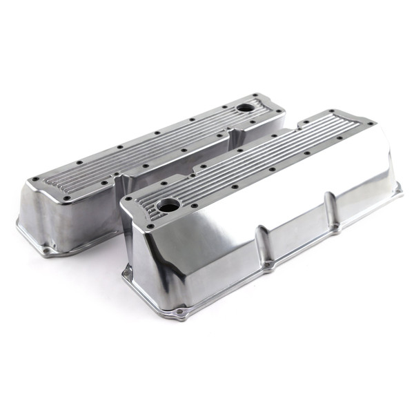 Speedmaster PCE314.1088.07 Ford 351C Cleveland Polished Aluminum Elite Valve Covers Tall