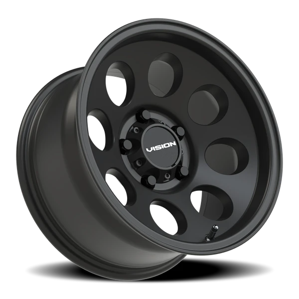 Vision Wheel 5-114.3mm 5-Lug Satin Black Midway Wheel Rim