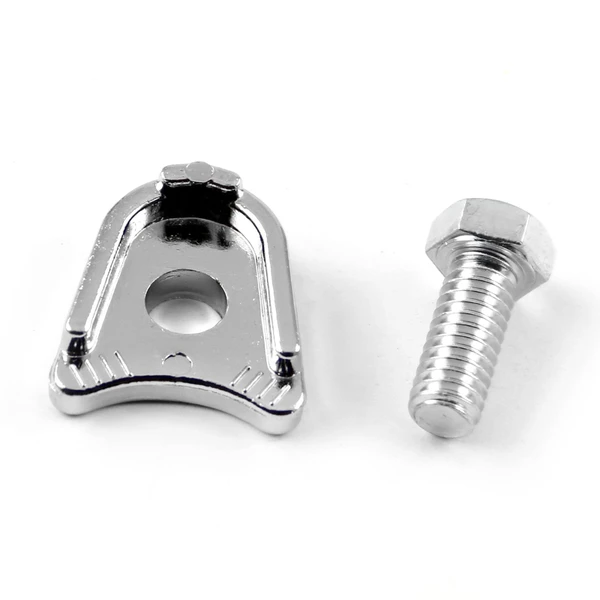 Speedmaster PCE373.1006 Chrome Steel Distributor Hold Down Clamp for Ford SB 289 302 351 Windsor 351C