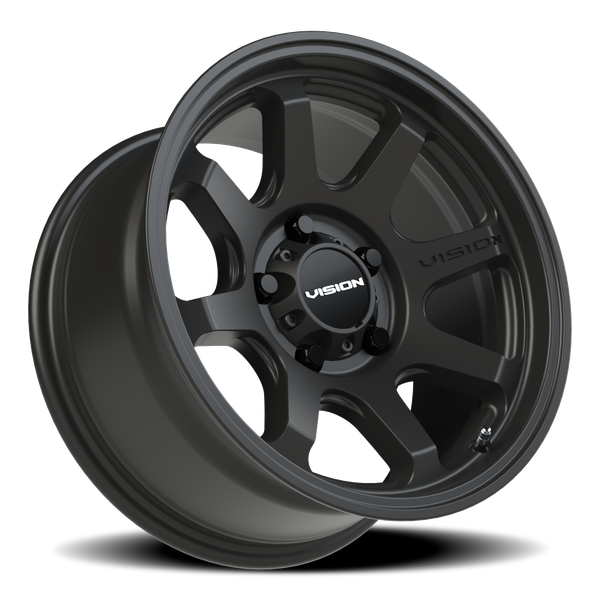 Vision Wheel 5x4.5 Satin Black VIS FLOW Automotive Wheel