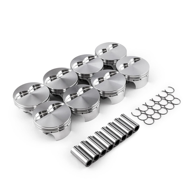 Speedmaster PCE305.1015.03 Chevy SBC 383 ci 6.0" Flat Top Forged Pistons