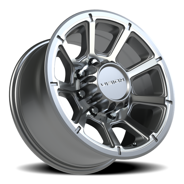 Vision Wheel 8-170 GM MF Turbine Automotive Wheel