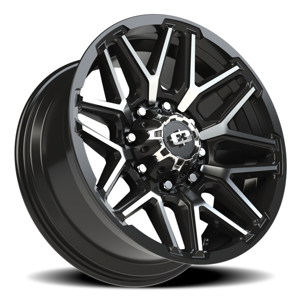 Vision Wheel 8-170 GBMF Gloss Black Machined Wheel