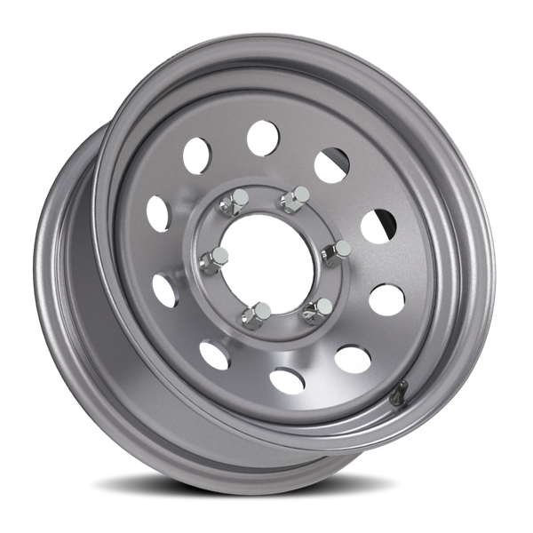 Vision 5x127mm Silver Modular Trailer Wheel