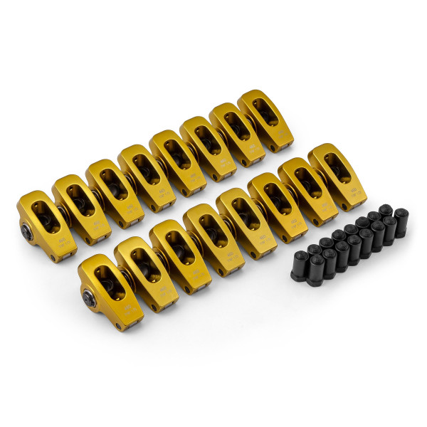 Speedmaster Ford 351C Cleveland 460 1.73 Aluminum Roller Rocker Arm Set PCE261.1023.01
