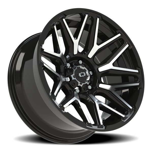 Vision Wheel 6-135 GBMF Gloss Black Machined Finish Wheel