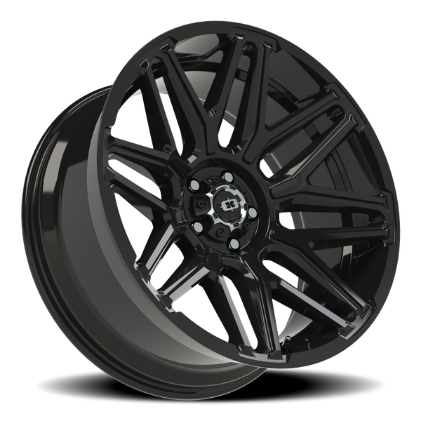 Vision Wheel 5x127mm Gloss Black REKLUSE Automotive Wheel