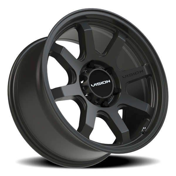 Vision Wheel 6-135 SB VIS FLOW 6x5.5" Satin Black Wheel