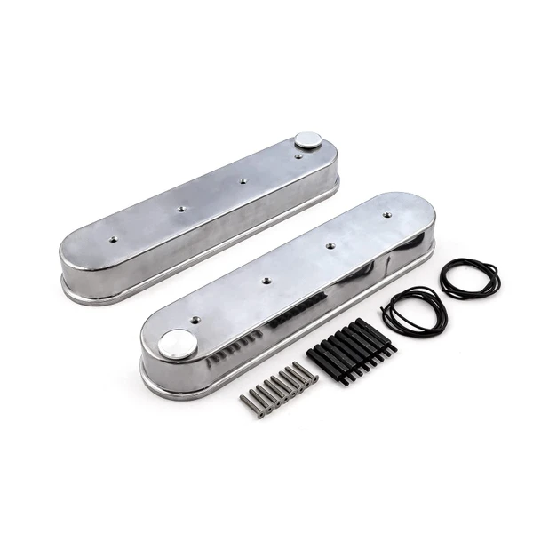 Speedmaster Chevy LS1 LS2 LS3 LS6 LS7 Cast Aluminum Valve Covers without Coil Mounts PCE314.1226.01