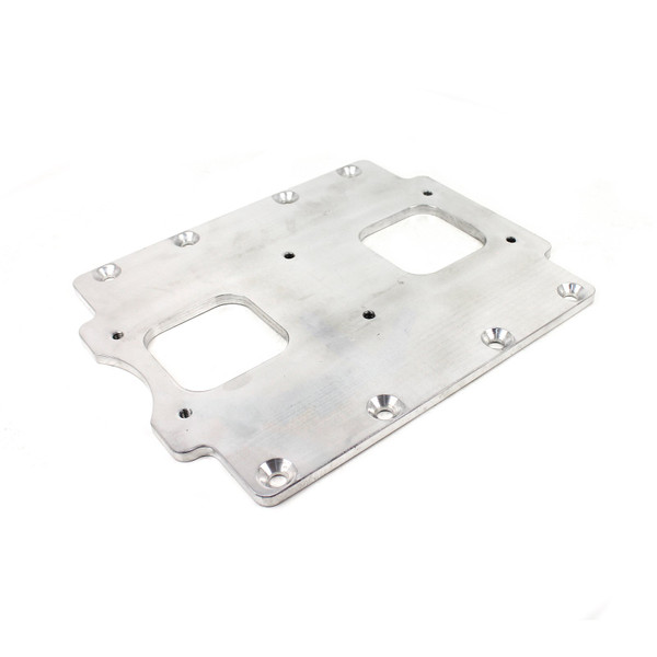 Speedmaster Universal Supercharger Intake Manifold 6/71 to Twin Carburetor Adapter Plate PCE149.1008