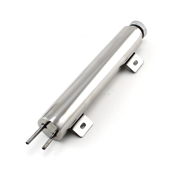 Speedmaster 2" x 12" Stainless Steel Overflow Tank With Mounting Bracket Kit PCE188.1001