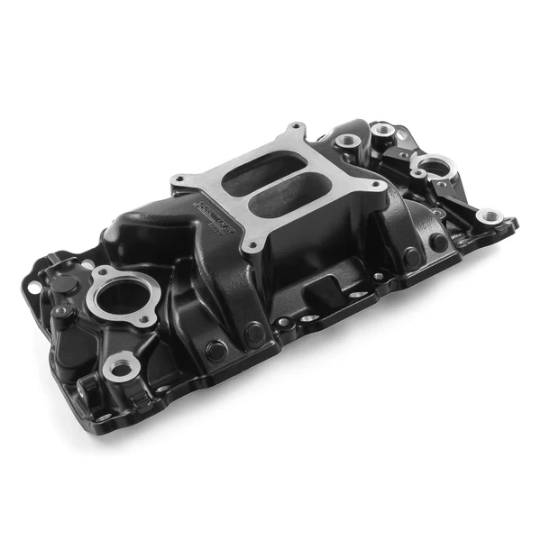 Speedmaster Chevy SBC 350 MidRise Aluminum Intake Manifold 1-147-033 Black