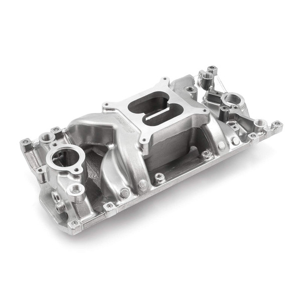 Speedmaster Chevy SBC 350 Vortec MID-AIR MidRise Polished Aluminum Intake Manifold 1-147-011