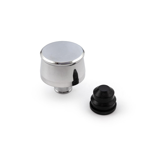 Speedmaster Polished Aluminum Valve Cover Breather Cap & Grommet PCE309.1017