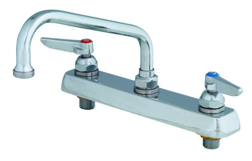 T&S Brass TB1121 TS Brass Workboard Commercial Faucet, Chrome