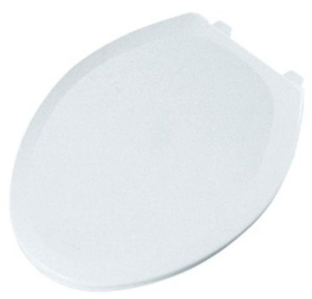Bemis B1200SLOWT344 Elongated Plastic Toilet Seat in Heron Blue with STA-TITE, Easy-Clean & Change and Whisper-Close Hinge