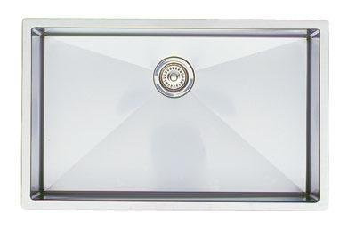 Blanco B513686 513-686 Precision R10 Super Single Bowl Undermount Kitchen Sink, Satin Polished Finish