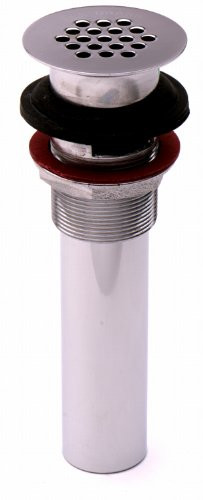 T&S Brass TB0899 Grid Drain, Cast Brass W/ Polished Chrome