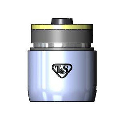 T&S Brass TB019903F10 Aerator, Non-Splash, Flow Control, 0.90 GPM, 13/16"