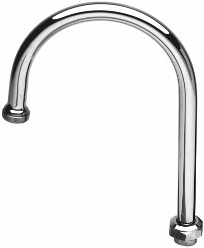 T&S Brass T133XM Swivel Gooseneck with 5-11/16-Inch Spread, 10-3/8-Inch Height and 6-3/8-Inch Clearance