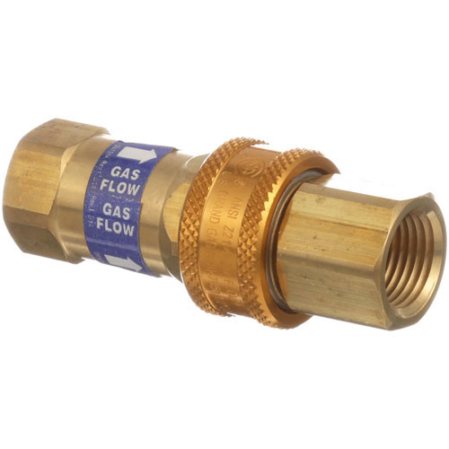 T&S Brass TAG5C 1/2-Inch Gas Appliance Connectors with Quick Disconnect