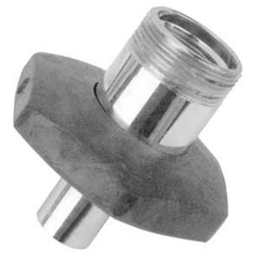 T&S Brass TB0131 Pre-Rinse Overhead Swivel Arm Wall Mount Base with 8-Inch Centers