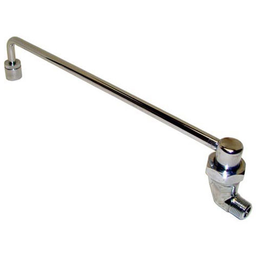 T&S Brass TB0577 Range Faucet, Wall Mount, Aerator, 13-1/8-Inch Nozzle Length, 1/2-Inch Npt Male Inlet