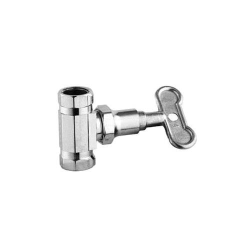 T&S Brass TB0416 Straight Loose Key Stop, 1/2-Inch Npt