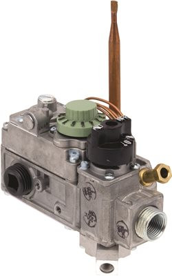 ROBERTSHAW 506307 Gas Valve Low Profile Hydraulic 1/2 X 1/2 Fpt 36 in Cap Wall Furnace Freezer Kit