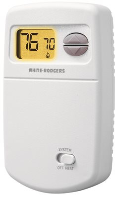 White-Rodgers DIGITAL NON-PROGRAMMABLE THERMOSTAT 24V White-Rodgers DIGITAL NON-PROGRAMMABLE THERMOSTAT
