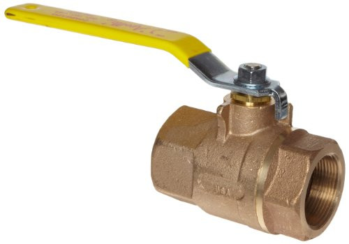 CONBRACO 48106 Apollo 70-140 Series Bronze Ball Valve with Stainless Steel 316 Ball and Stem, Two Piece, Inline, 250# Steam Trim, 3/4" NPT Female