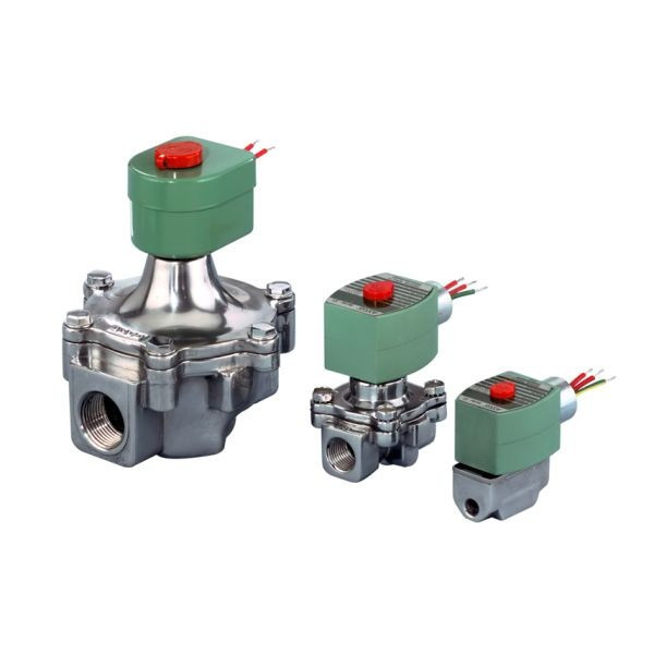 ASCO 102726 24/60 VAC 2" NPT. N.C. 2-WAY GAS SOLENOID VALVE 3.