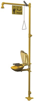 Bradley 118809 HALO EYE/FACE WASH/SHOWER WITH PLASTIC DUSTCOVER